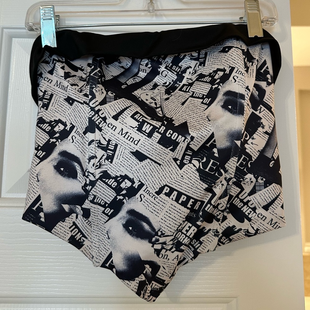 Princess Polly strapless crop top size US 2